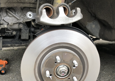 this image shows brake repair in Gresham, AZ